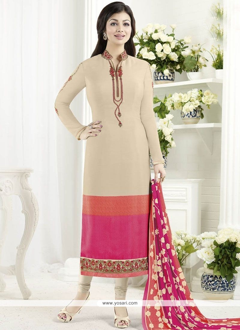 Buy Ayesha Takia Embroidered Work Churidar Designer Suit | Churidar ...