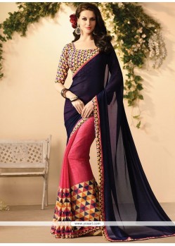 Faux Georgette Casual Saree