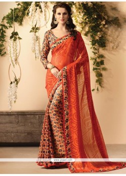 Lace Work Casual Saree