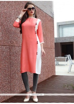 Rayon Party Wear Kurti