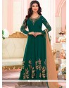 Ayesha Takia Green Floor Length Anarkali Suit