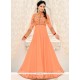 Hina Khan Faux Georgette Floor Length Anarkali Suit