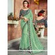 Sea Green Saree