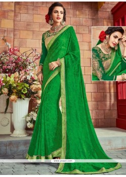 Lace Work Classic Designer Saree