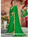 Lace Work Classic Designer Saree