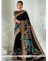 Tussar Silk Print Work Designer Traditional Saree