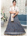 Fancy Fabric Grey Lehenga Choli