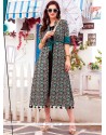 Cotton Print Work Party Wear Kurti