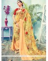 Print Work Printed Saree