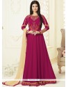 Ayesha Takia Magenta Floor Length Anarkali Suit