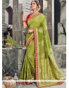 Green Traditional Designer Saree