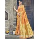 Weaving Work Art Silk Traditional Saree