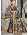 Weaving Work Art Silk Traditional Designer Saree