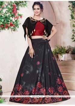 Black Lehenga Choli