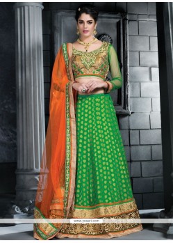 Green Lehenga Choli