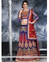 Net Lace Work Lehenga Choli