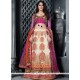 Multi Colour Embroidered Work Net Lehenga Choli