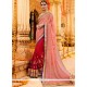 Fancy Fabric Half N Half Designer Saree