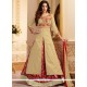 Cream Lehenga Choli