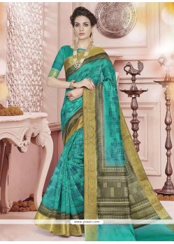 Weaving Work Multi Colour Traditional Saree