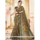 Weaving Work Multi Colour Polyester Traditional Saree