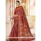 Multi Colour Weaving Work Polyester Traditional Saree