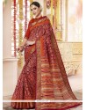 Multi Colour Weaving Work Polyester Traditional Saree