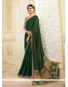 Prachi Desai Green Designer Saree