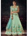 Net Lace Work Lehenga Choli