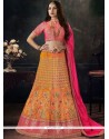 Art Silk Resham Work Lehenga Choli