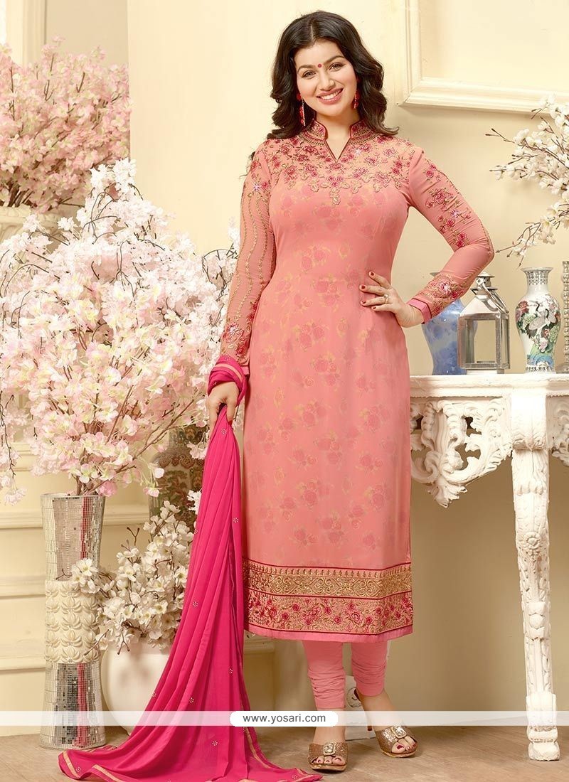 Buy Ayesha Takia Pink Churidar Designer ...