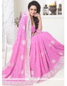 Resham Work Designer Saree