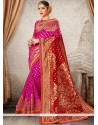 Art Silk Embroidered Work Designer Traditional Saree