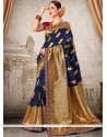 Art Silk Resham Work Designer Traditional Saree