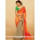 Lace Work Half N Half Saree