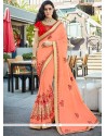 Faux Georgette Classic Designer Saree