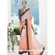 Peach Shaded Saree