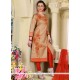 Chanderi Embroidered Work Readymade Suit