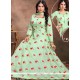 Embroidered Work Readymade Anarkali Suit