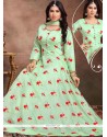 Embroidered Work Readymade Anarkali Suit