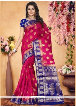 Weaving Work Traditional Designer Saree