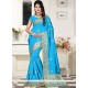 Art Silk Embroidered Work Traditional Designer Saree