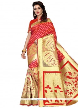 Art Silk Weaving Work Designer Traditional Saree