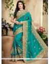 Resham Work Traditional Designer Saree