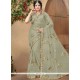 Grey Classic Designer Saree