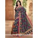 Dupion Silk Multi Colour Designer Traditional Saree