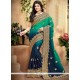 Embroidered Work Shaded Saree