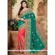 Crepe Silk Designer Half N Half Saree