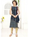 Rayon Print Work Party Wear Kurti