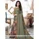 Faux Georgette Multi Colour Printed Saree